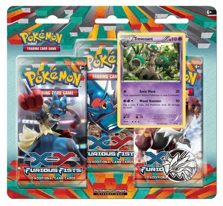 Pokémon XY Furious Fists Trevnant Collection Blister - EN