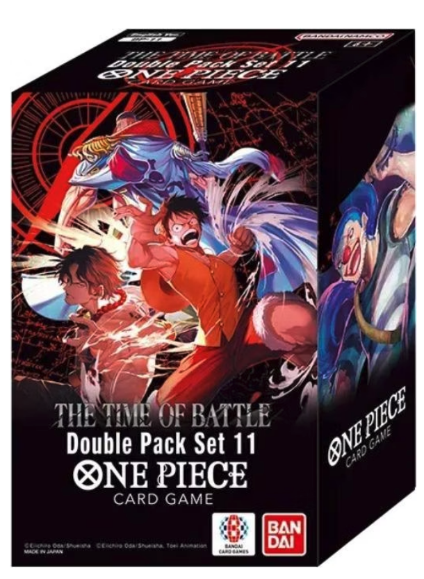 The Time of Battle Double Pack Set 11 DP-11 - One Piece Card Game - EN