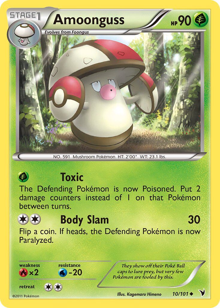 Amoonguss - 10/101 - EN Amoonguss - 10/101 - EN