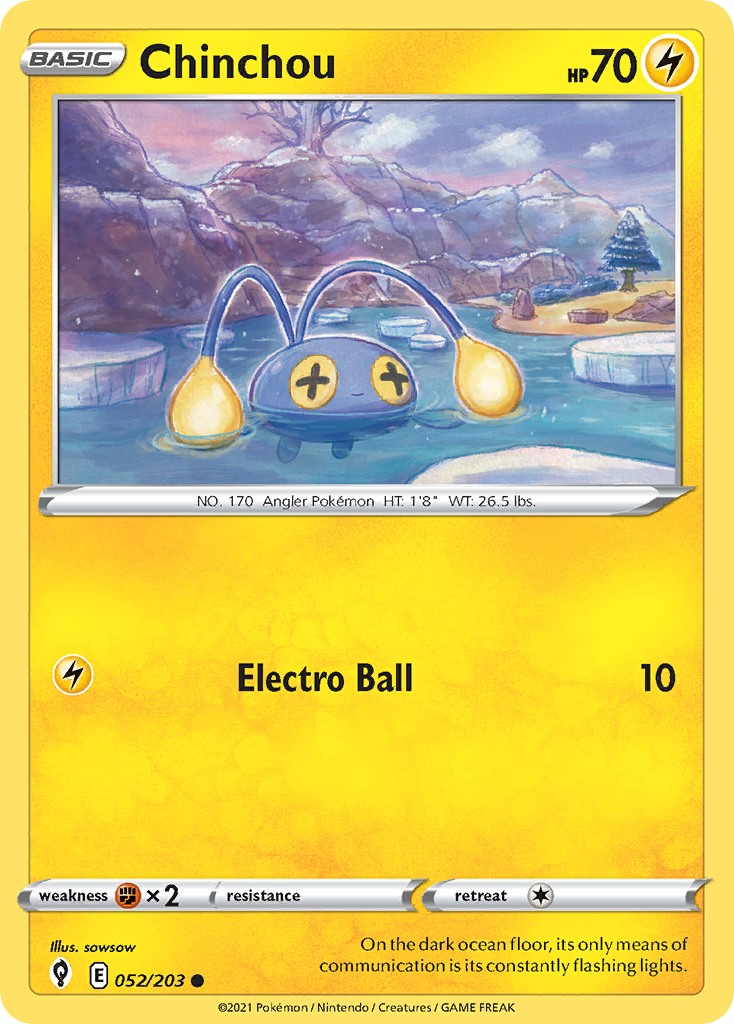 Chinchou - 052/203 - EN