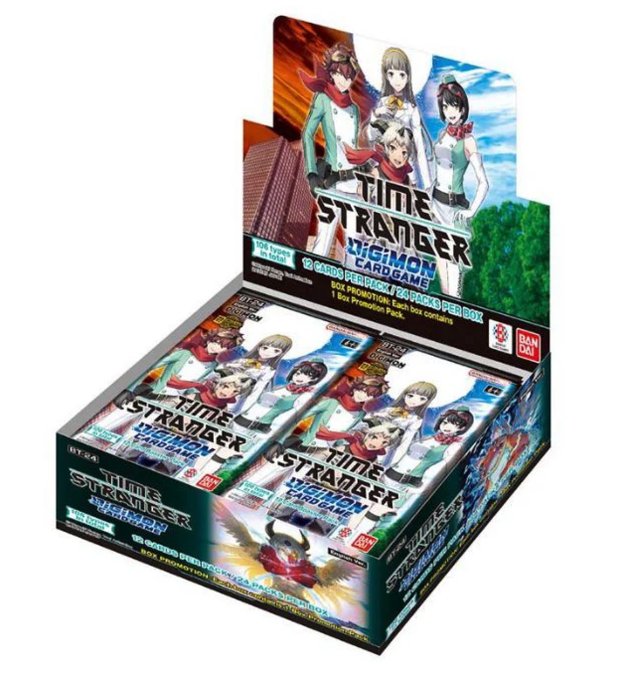 Time Stranger (BT24) Booster Display (24) - Digimon Card Game - EN
