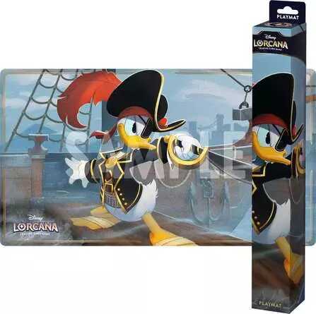 Disney Lorcana 6: Azurblaues Meer Spielmatte Donald Duck