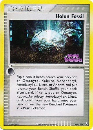 Holon Fossil - 86/110 - Reverse Holo - EN Holon Fossil - 86/110 - Reverse Holo - EN