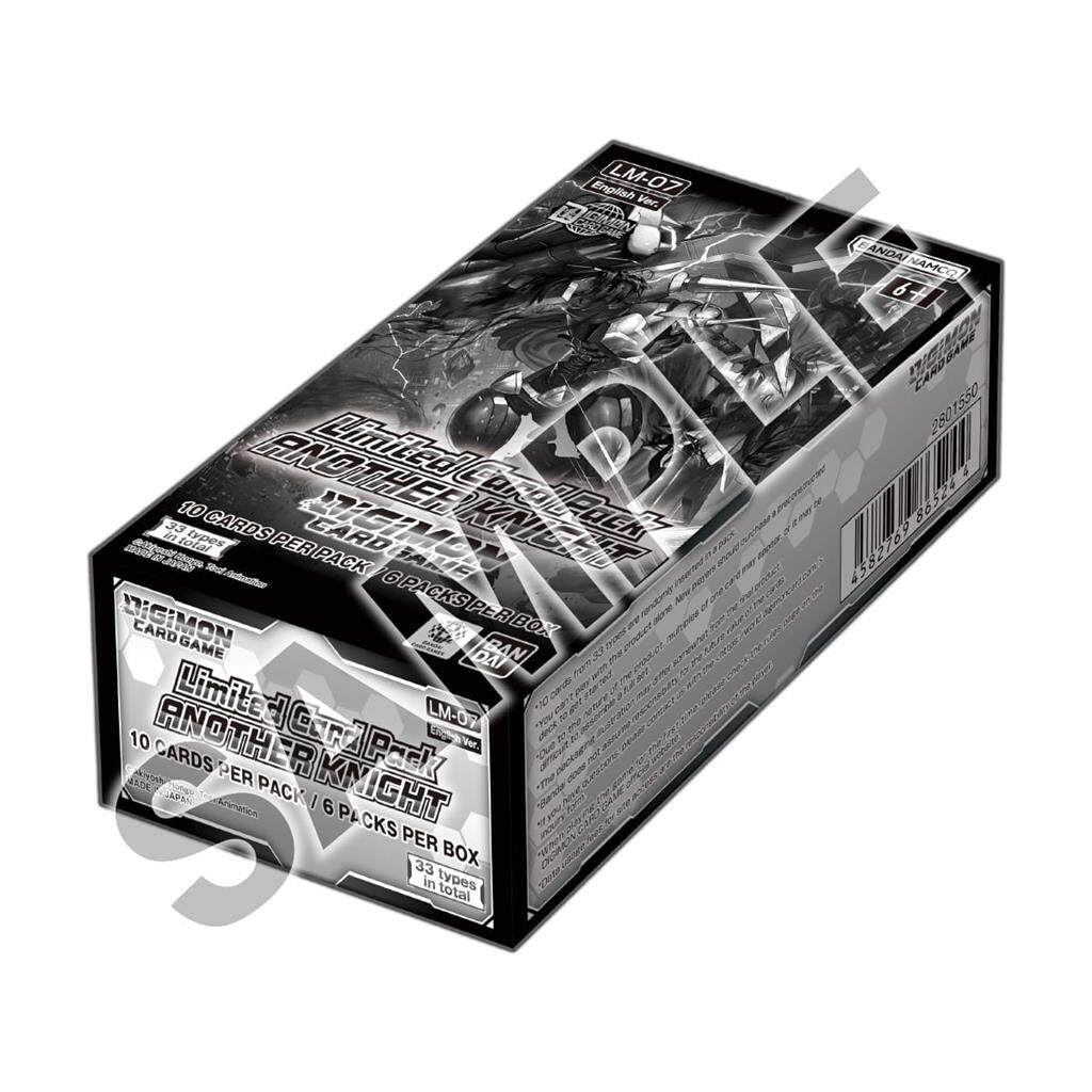 Limited Card Pack Another Knight LM-07 Booster Display (6 Packs) - Digimon Card Game - EN Limited Card Pack Another Knight LM-07 Booster Display (6 Packs) - Digimon Card Game - EN