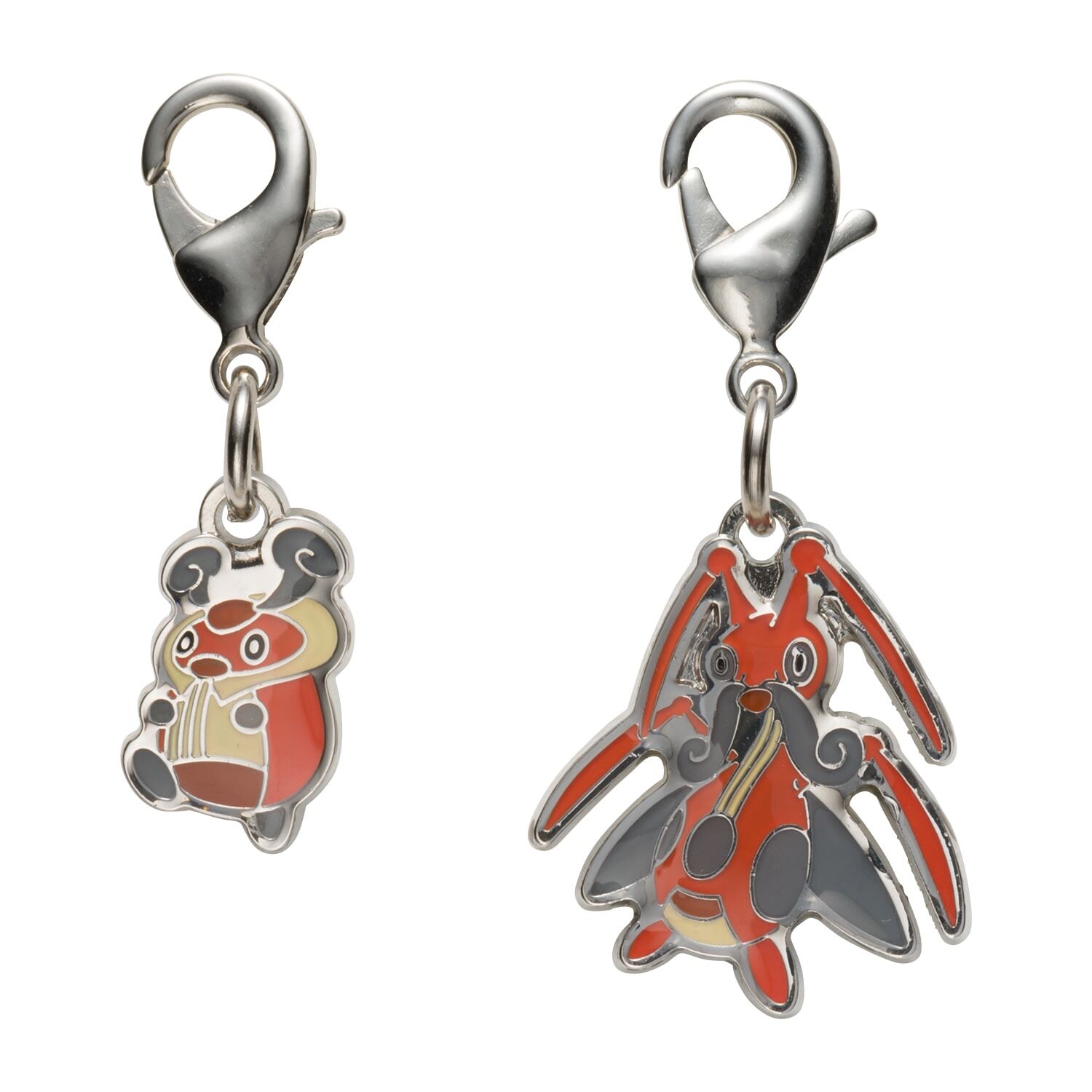 Pokemon Center - Kricketot, Kricketune Schlüsselanhänger - 2 Stück Pokemon Center - Kricketot, Kricketune Schlüsselanhänger - 2 Stück