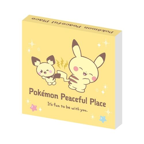 Pokémon Block Memo Peaceful Place