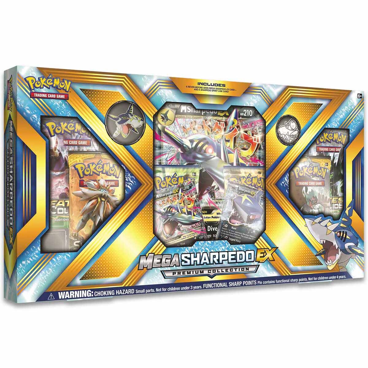Pokémon Mega Sharpedo EX Premium Collection Box - EN