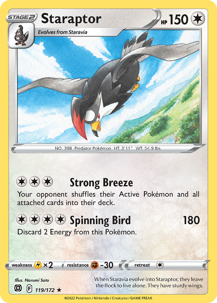Staraptor - 119/172 - EN