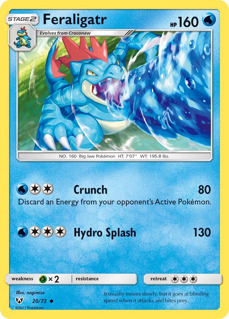 Feraligatr - 20/73 - EN Feraligatr - 20/73 - EN