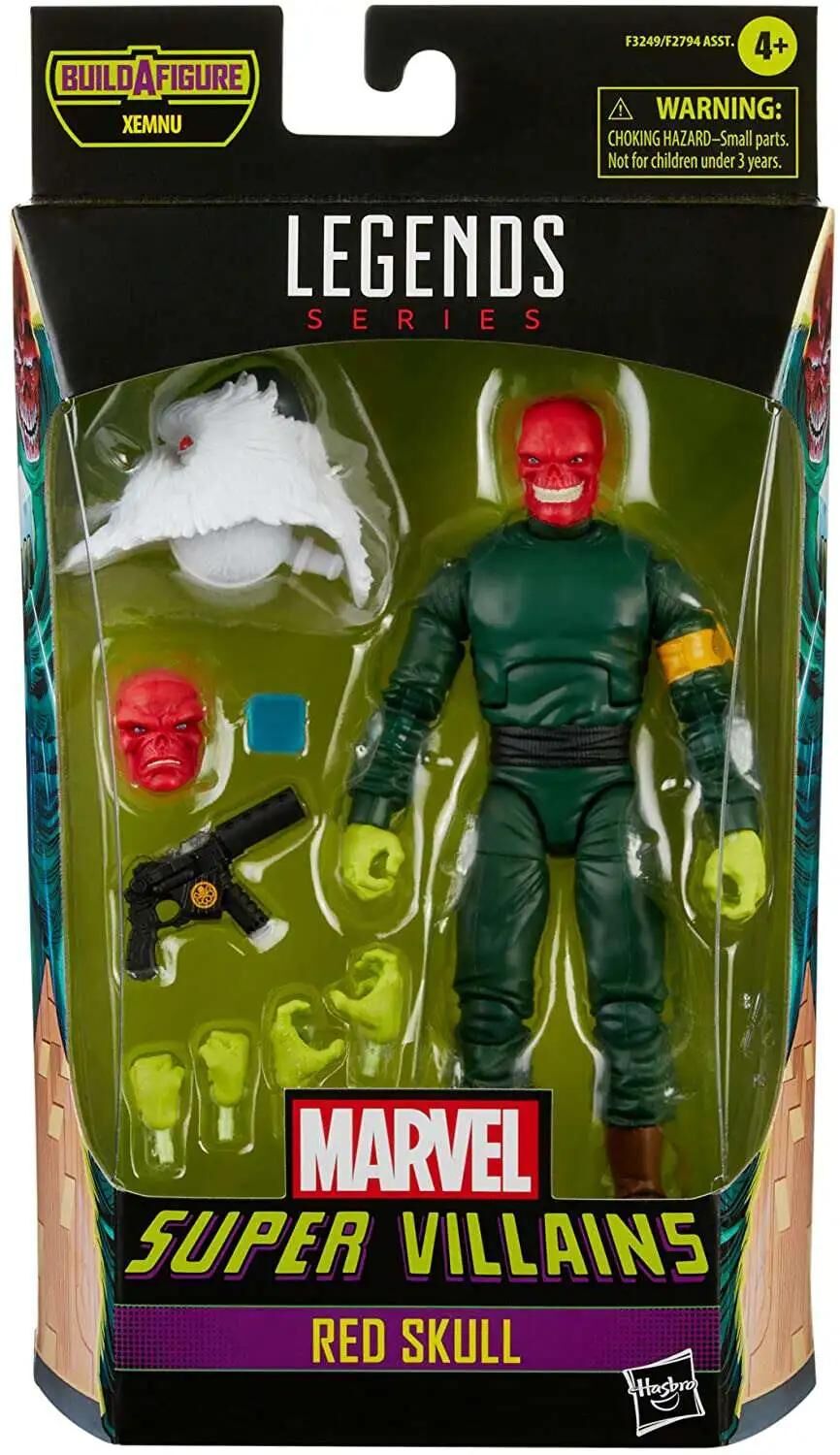 Super Villains Marvel Legends Xemnu Series Red Skull Action Figure