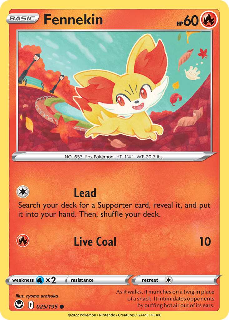 Fennekin - 025/195 - EN Fennekin - 025/195 - EN