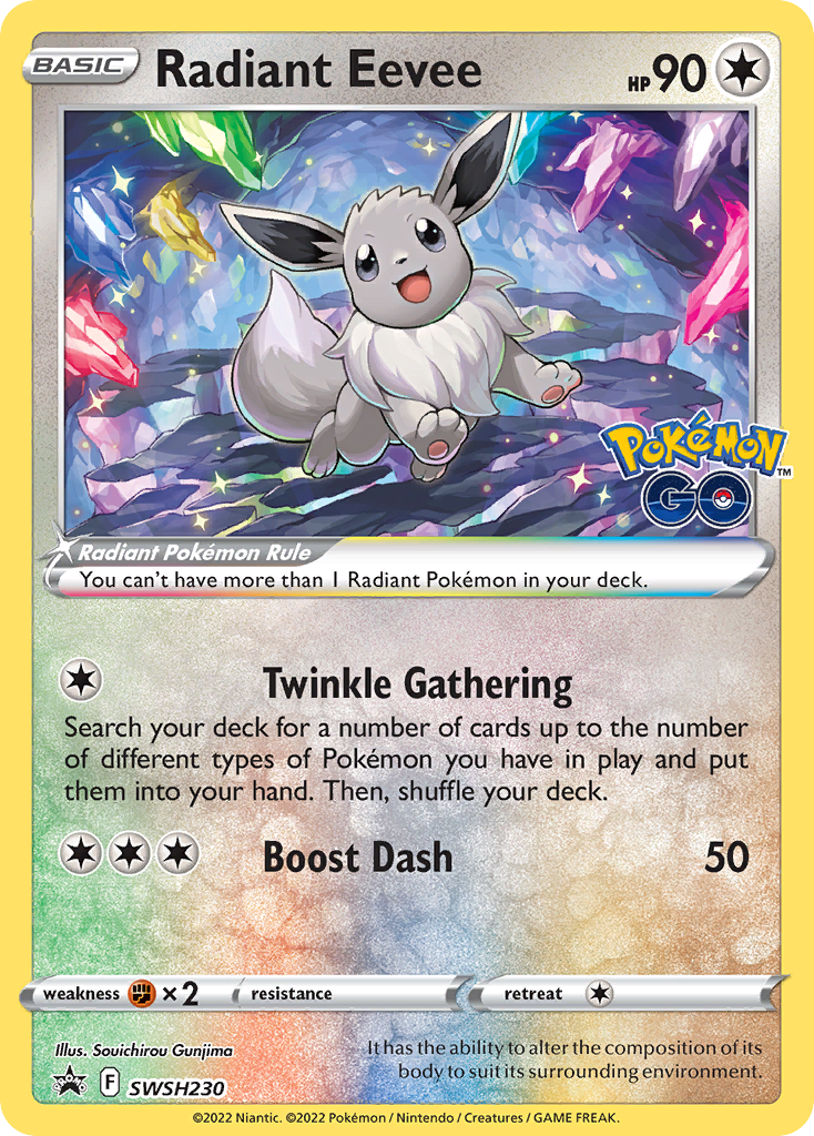 Radiant Eevee - SWSH230/306 - EN