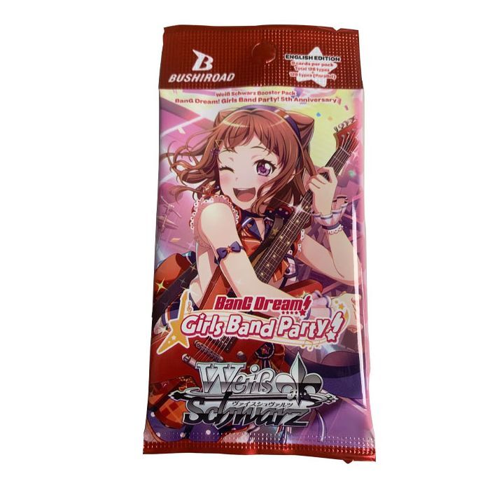 BanG Dream! Girls Band Party! 5th Anniversary - Booster Box (16 Packs) - Weiss Schwarz TCG - EN 