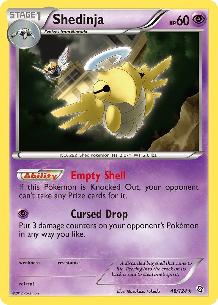 Shedinja - 48/124 - EN Shedinja - 48/124 - EN
