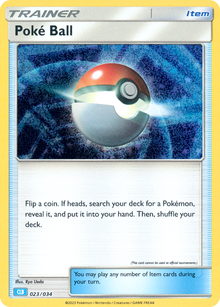 Poké Ball - 023/34 - EN Poké Ball - 023/34 - EN