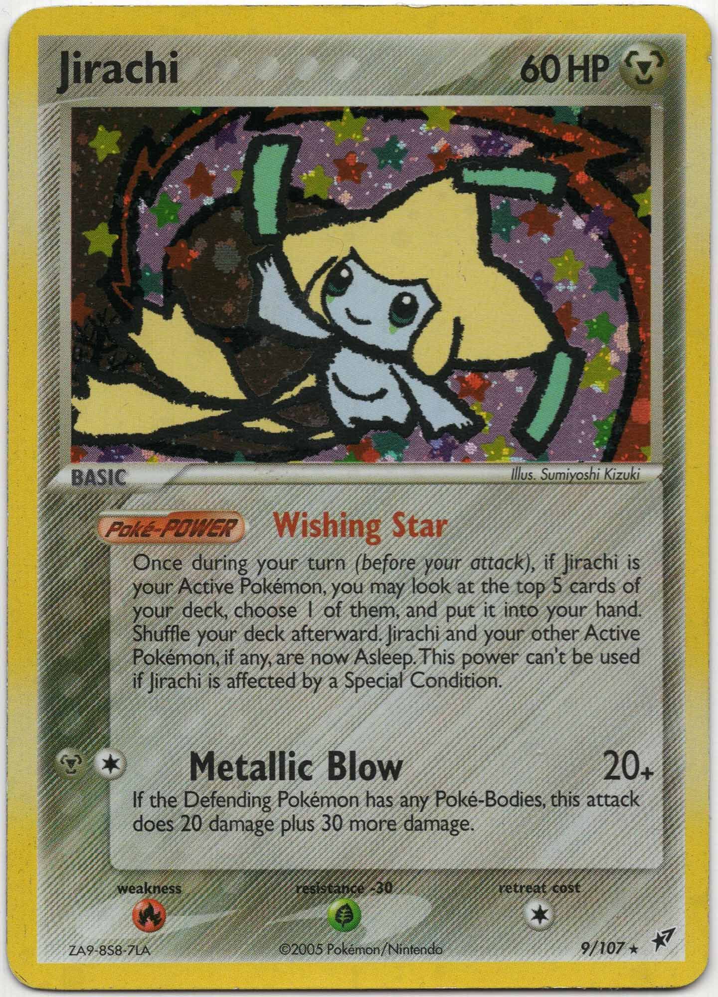 jirachi-9-107-poke-mon-tcg Jirachi - 9/107 - Pokémon TCG (Near Mint)
