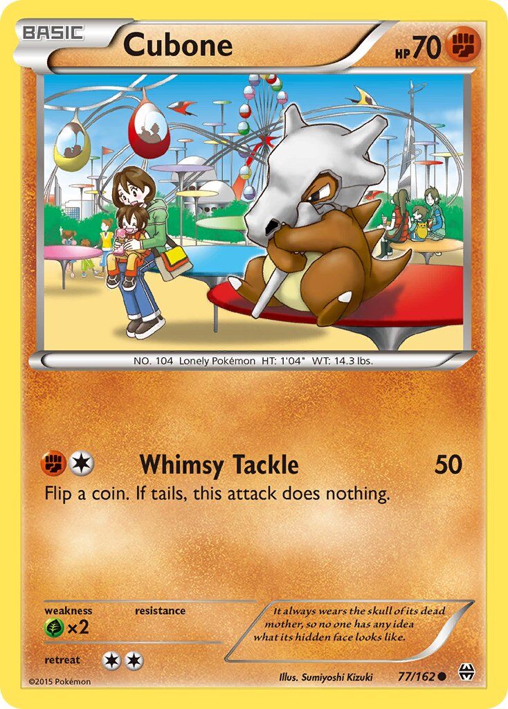 Cubone - 77/162 - EN