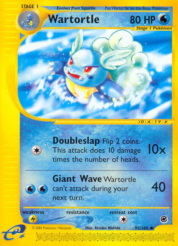 Wartortle - 92/165 - EN Wartortle - 92/165 - EN
