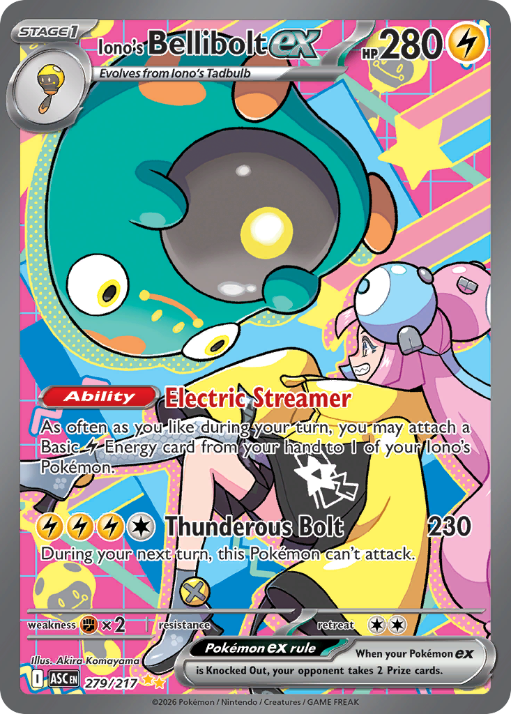 Iono’s Bellibolt ex - 279/217 - EN