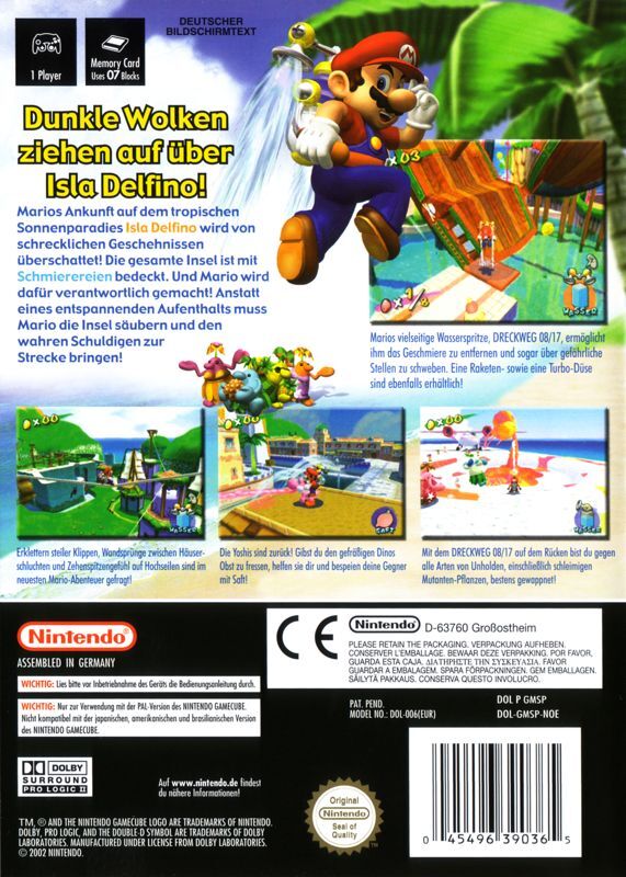 Super Mario Sunshine - GCN