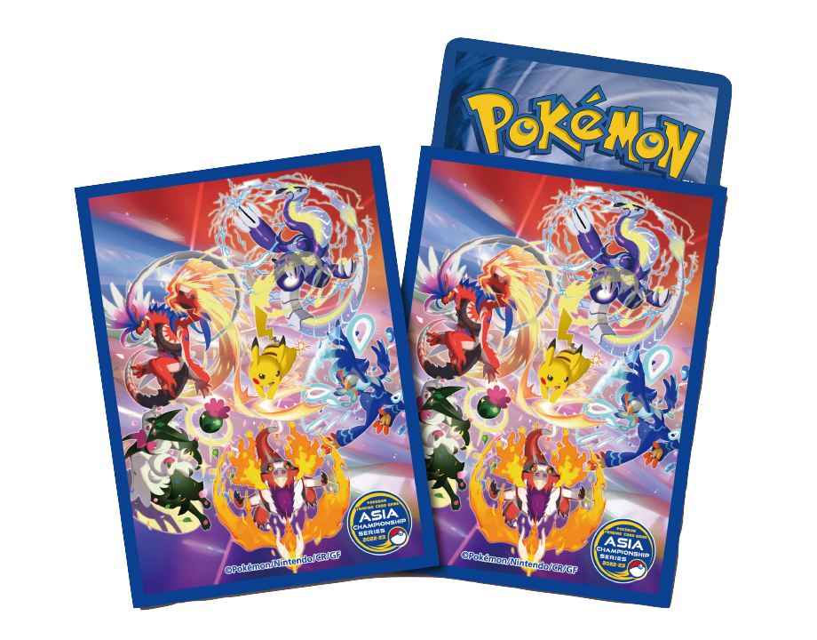 Pokemon Center Deck Sleeves Asia Championship 2022 2023 Deck Shield