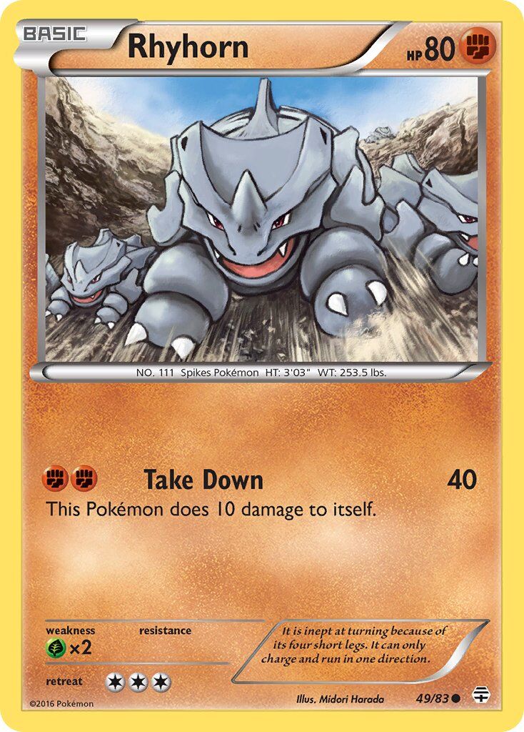 Rhyhorn - 49/83 - EN Rhyhorn - 49/83 - EN