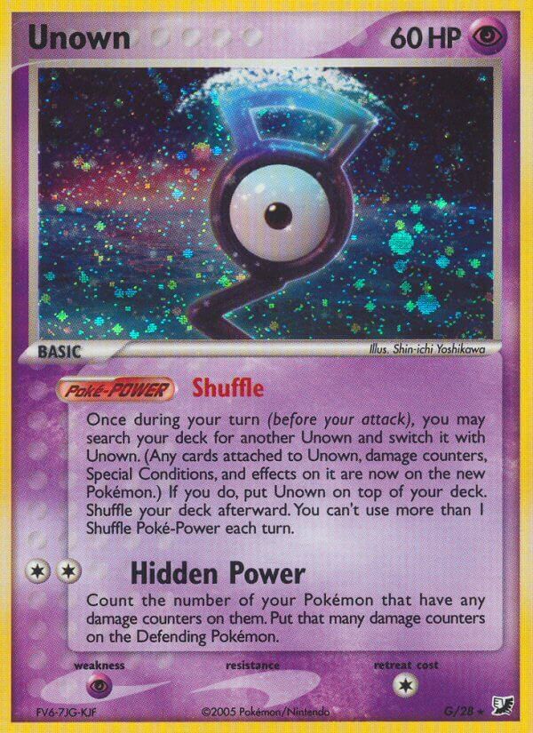 Unown - G/115 - EN