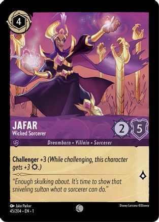 Jafar - Wicked Sorcerer - 45/204 - EN Jafar - Wicked Sorcerer - 45/204 - EN