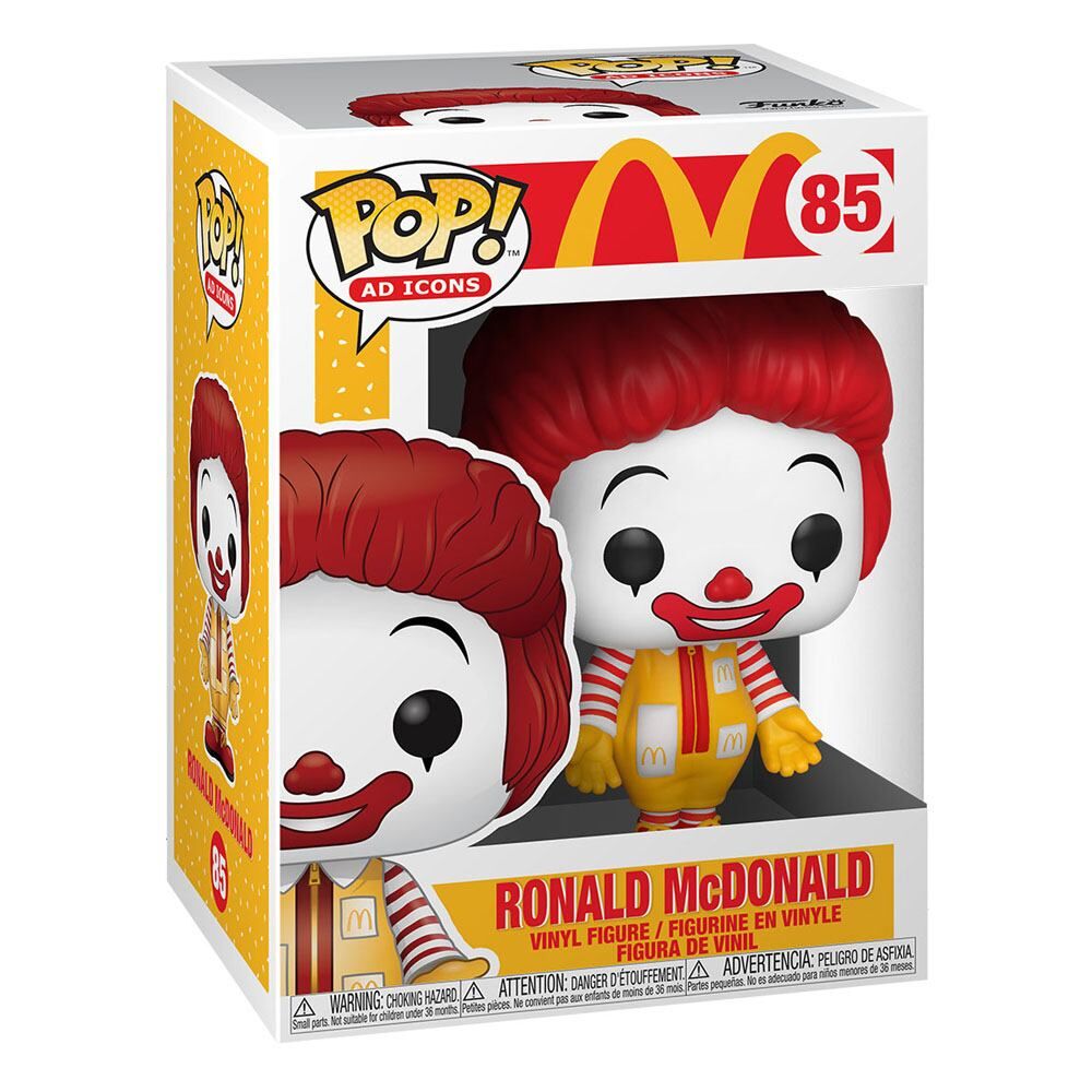 McDonald's POP! Ad Icons Vinyl Figur Ronald McDonald 9 cm