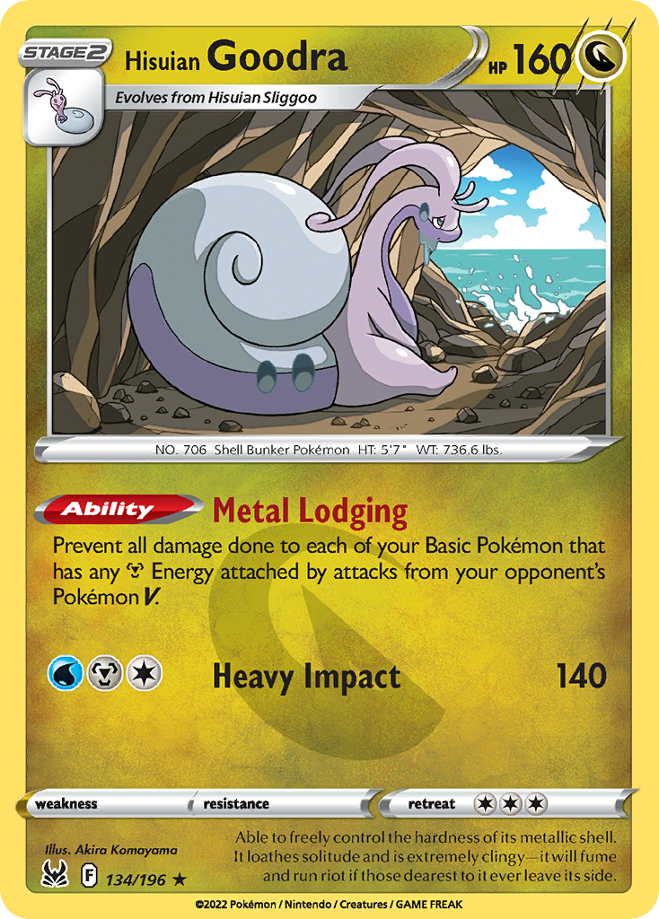 Hisuian Goodra - 134/217 - EN