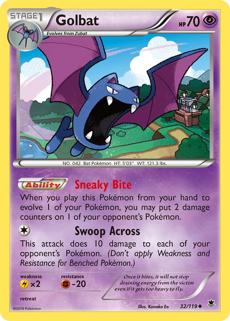 Golbat - 32/119 - EN Golbat - 32/119 - EN