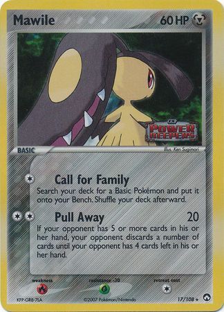 Mawile - 17/108 - Reverse Holo - EN Mawile - 17/108 - Reverse Holo - EN