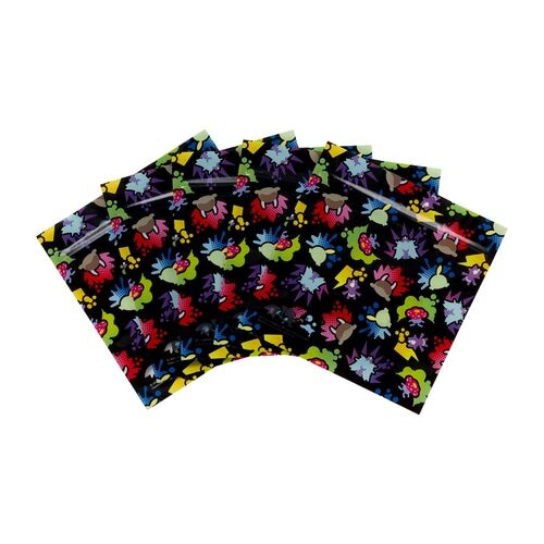 Set of 5 Zipper Bags Poison Friends Set of 5 Zipper Bags Poison Friends