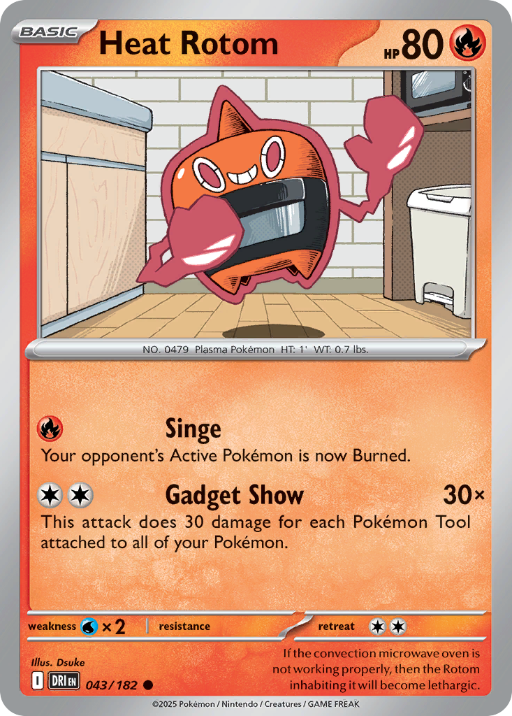 Heat Rotom - 043/182 - EN