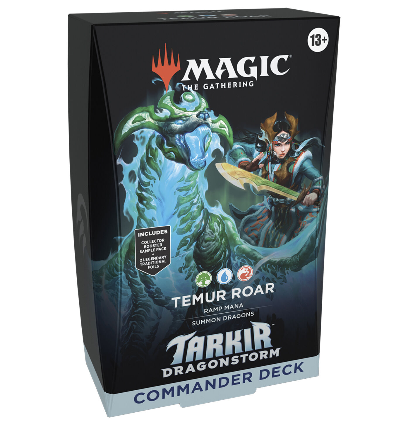 Tarkir: Dragonstorm Commander Deck - Temur Roar - Magic the Gathering - EN Tarkir: Dragonstorm Commander Deck - Temur Roar - Magic the Gathering - EN