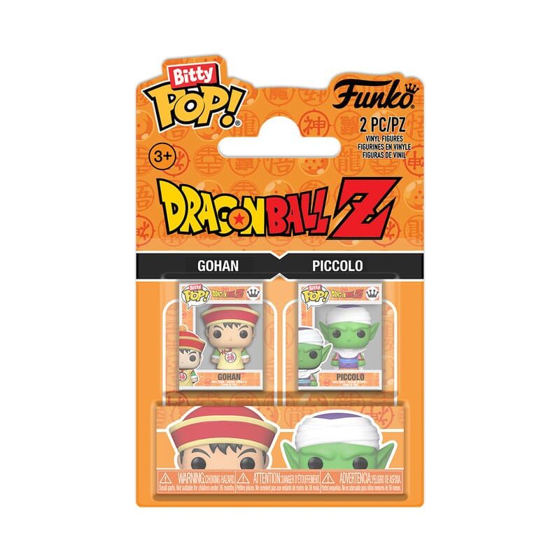 Dragonball Z Bitty POP! Vinyl Figur 2er-Pack - Gohan & Piccolo - 2,5 cm 