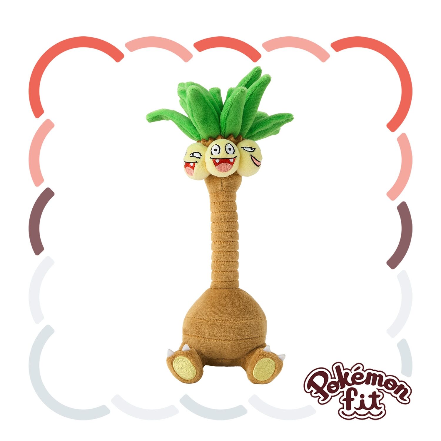 Exeggutor (Alolan Form) Sitting Cuties Plush - 24.0 cm