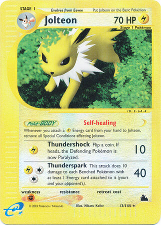 Jolteon - 13/144 - Reverse Holo - EN Jolteon - 13/144 - Reverse Holo - EN