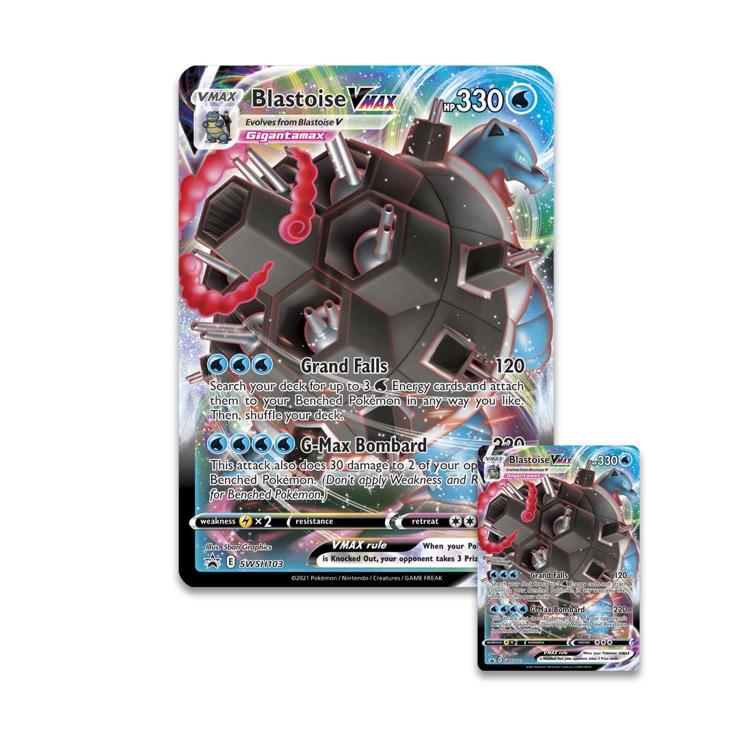 Pokémon Blastoise VMAX Battle Box - EN