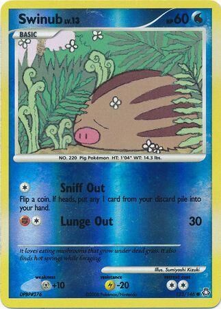 Swinub - 123/146 - Reverse Holo - EN