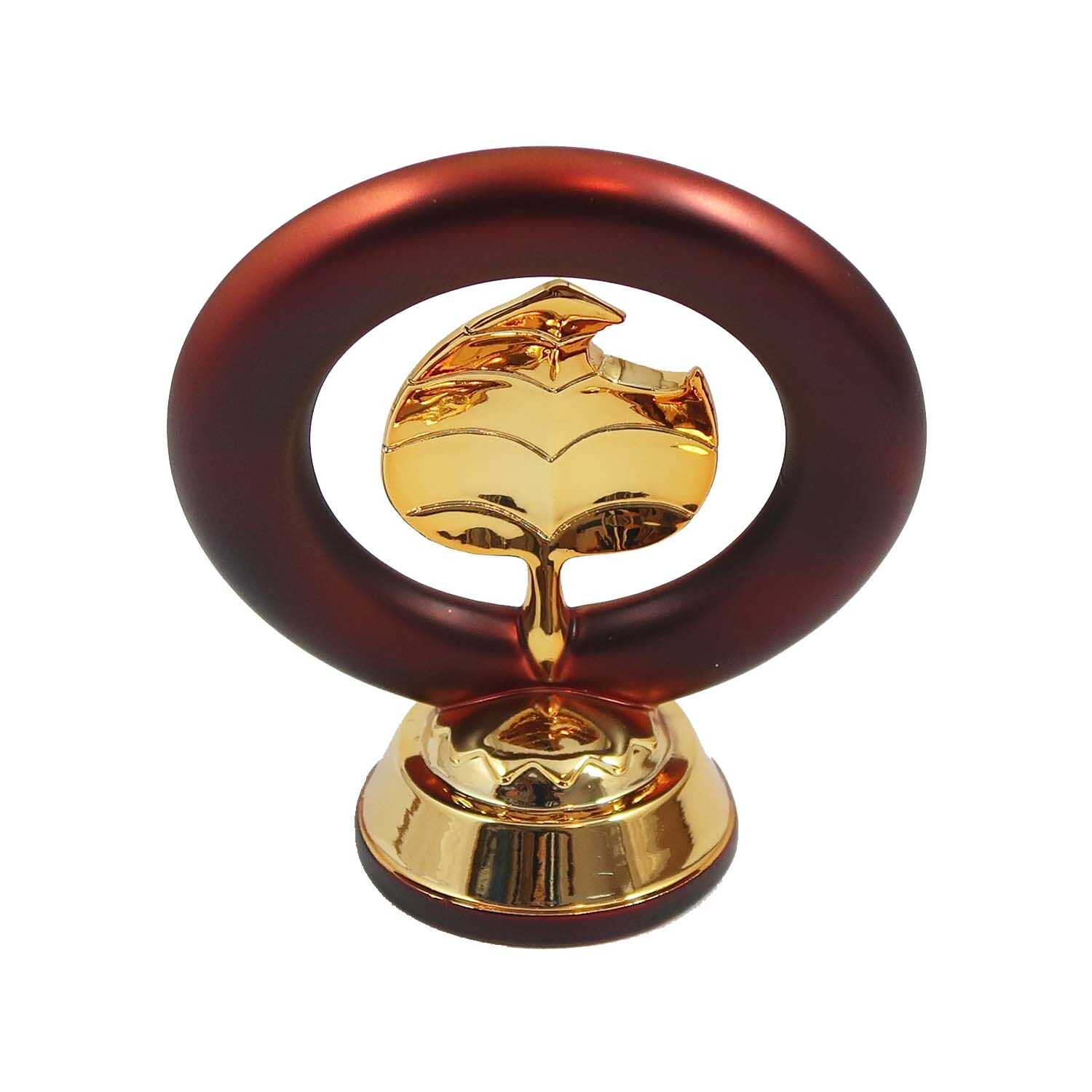 Mario Kart 7 Blatt-Cup Trophäe - Club Nintendo Statue