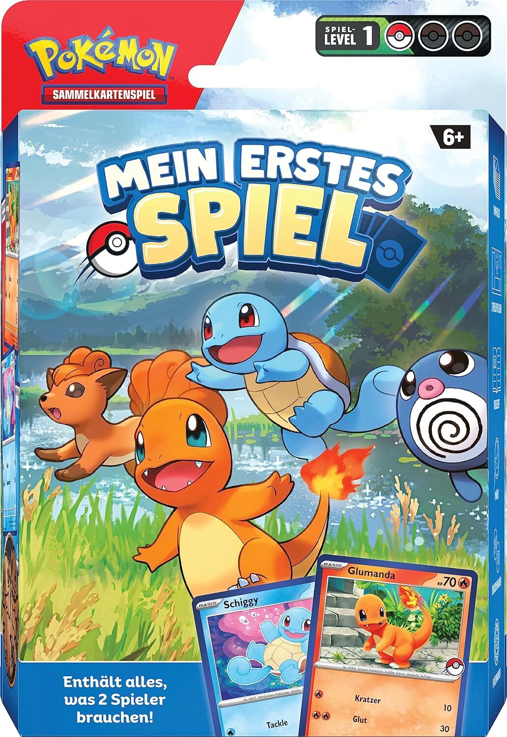 Pokémon - Mein erstes Pokémon Deck Glumanda & Schiggy - DE