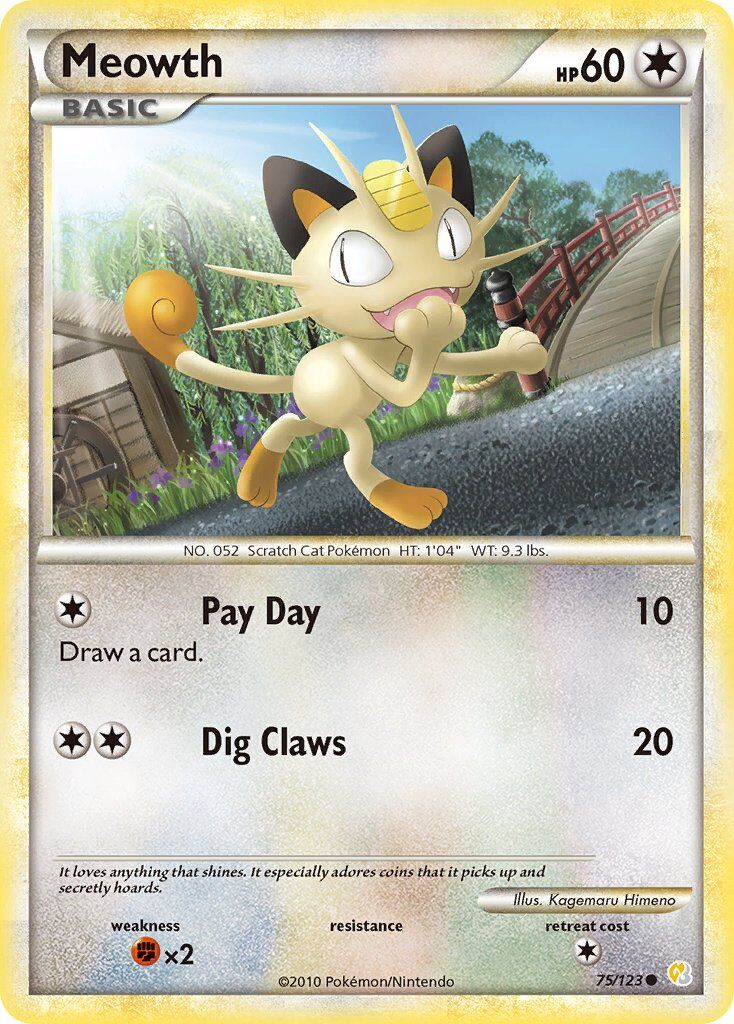 Meowth - 75/123 - EN Meowth - 75/123 - EN