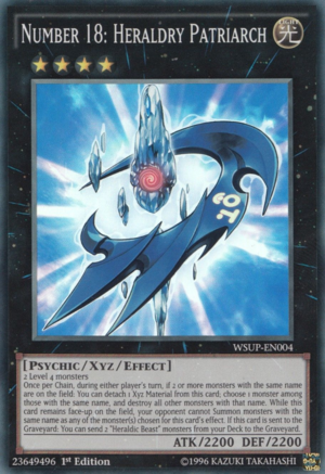 Nummer 18: Wappenhornpatriarch - Yu-Gi-Oh!
