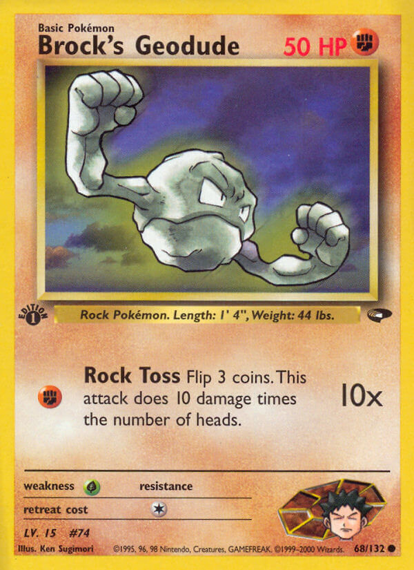 Brock’s Geodude - 68/132 - EN