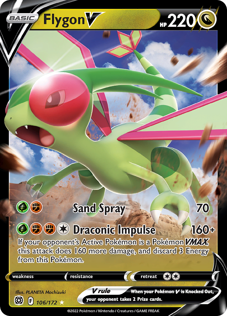 Flygon V - 106/172 - EN