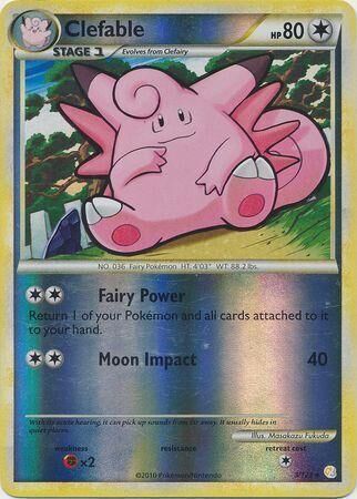 Clefable - 3/123 - Reverse Holo - EN Clefable - 3/123 - Reverse Holo - EN