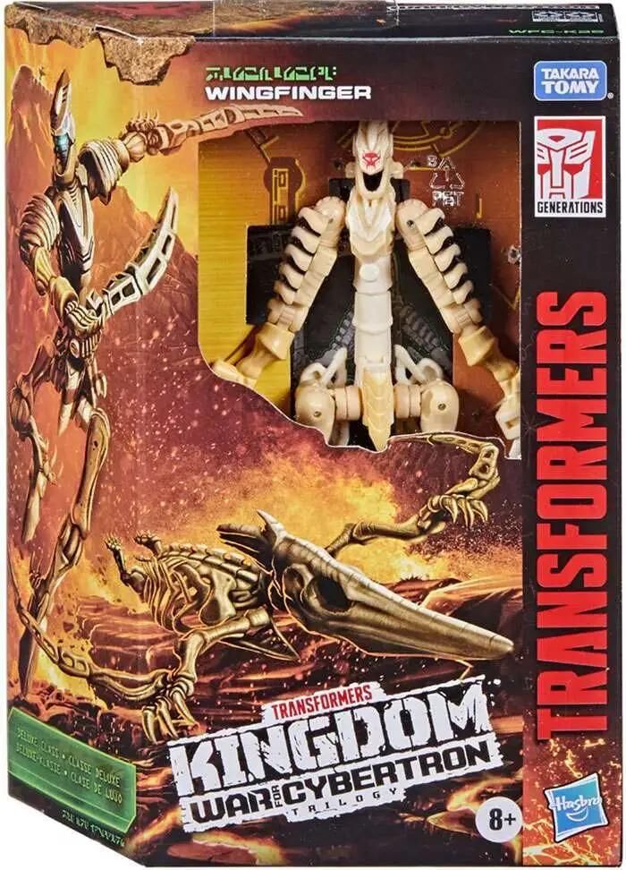 Transformers Generations Kingdom: War for Cybertron Wingfinger Deluxe Action Figure WFC-K25