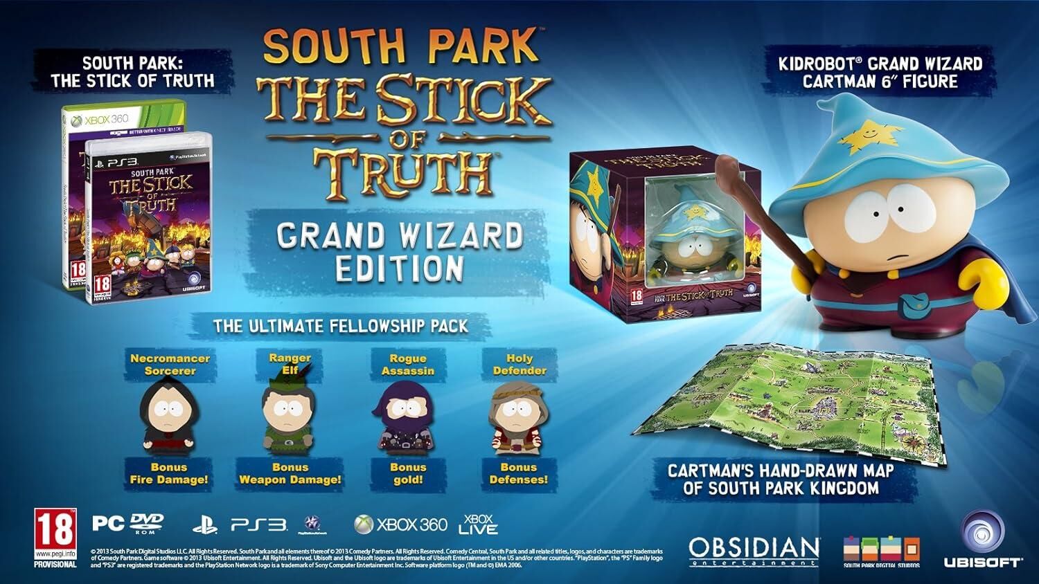South Park The Stick of Truth [Grand Master Wizard Collectors Edition] - OVP - PS3 - EN