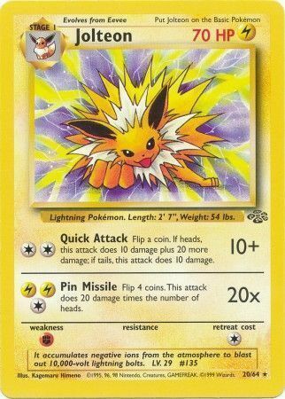 Jolteon - 20/64 - Unlimited - EN Jolteon - 20/64 - Unlimited - EN